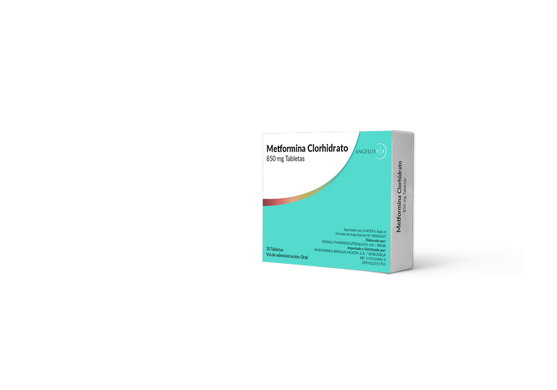 Metformina 850 mg Diagonal 1